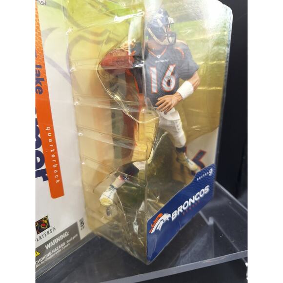Denver Broncos Quarterback JAKE PLUMMER Action Figure-McFarlane. Blue Jersey - Picture 7 of 9